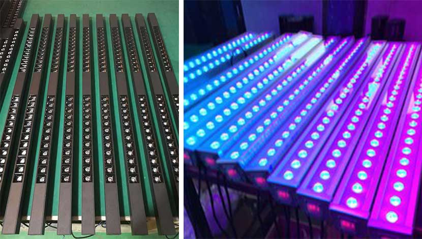 RGB wall washer engineering customization